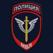 МВД Спецназ металлизированный (Темно-синий габардин)
