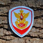 МВД ФС Орел металлизированный (Голубая сорочка)