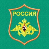 Орел ВС МО в тюльпане оранжевый кант (Морская волна)