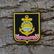 ТОФ ВМФ без канта (Черный габардин, Желтый кант)