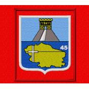 Герб Ставропольского края (Красный габардин)