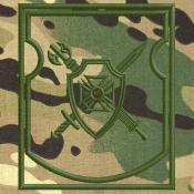 Военная полиция Северная Осетия 1цв темно-зеленый (Мультикам)